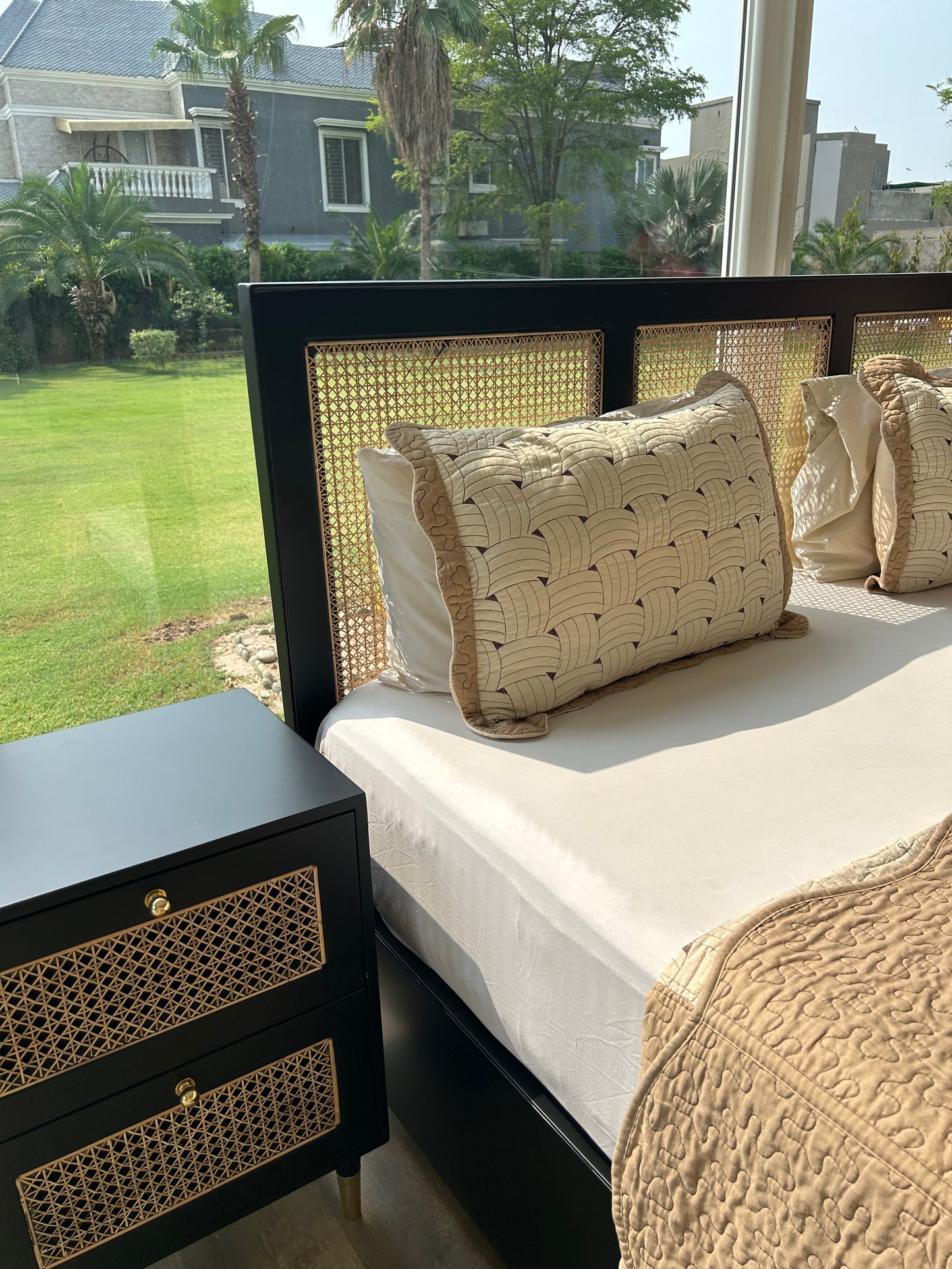 Maya Bed with Side Tables