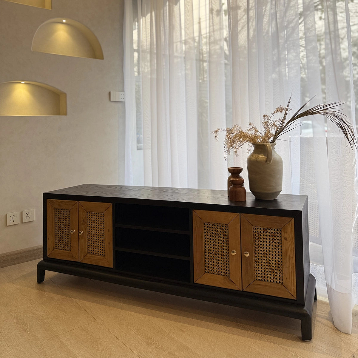 Tilda Cane Tv Cabinet
