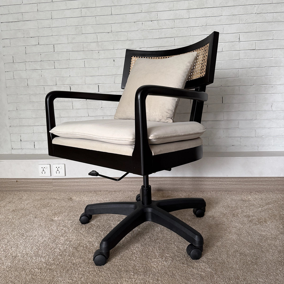 Cane Office Chair
