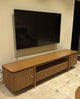 Curved Fluted Tv-Unit