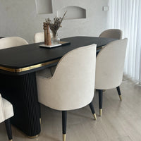 Fluted Dining Set