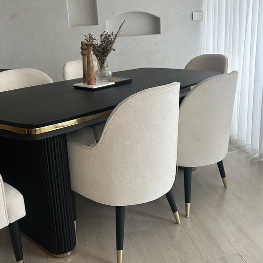 Fluted Dining Set