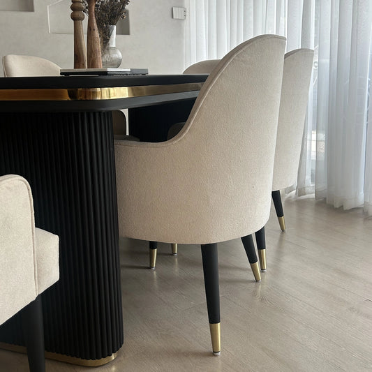 Fluted Dining Set