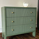 Fluted Sage Green Console