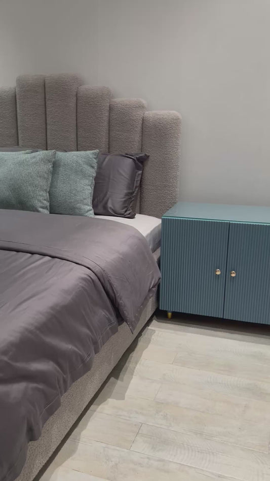 Scallop Fabric Bed