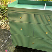 Fluted Changing Table