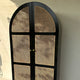 Arched Cane Cabinet