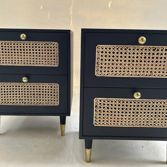 Cane Sidetable