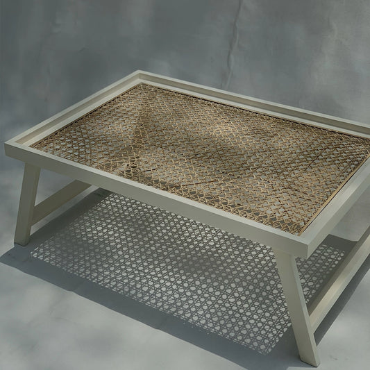 Cane Bed Tray Table