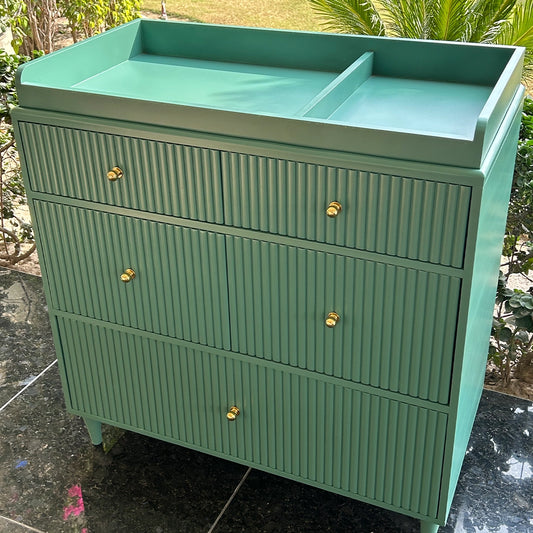 Fluted Changing Table