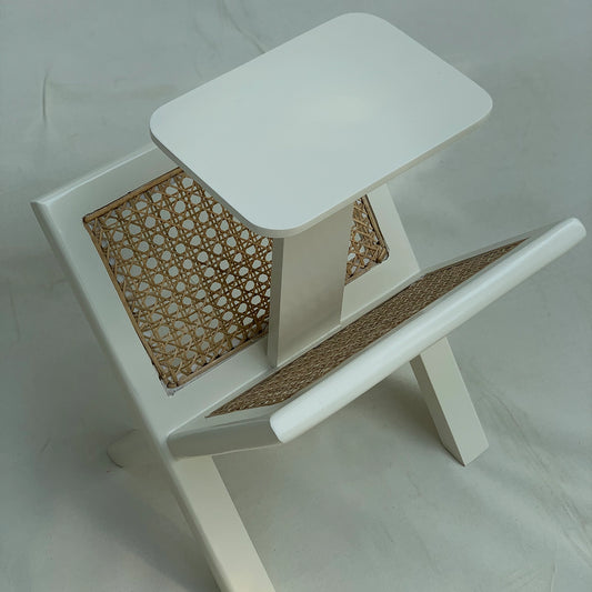 Marble Top Magzine Table